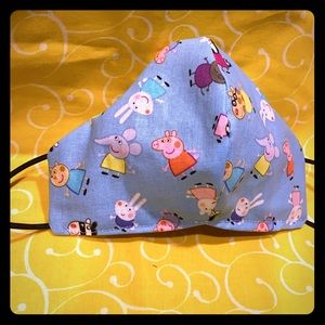 Peppa pig toddler face mask